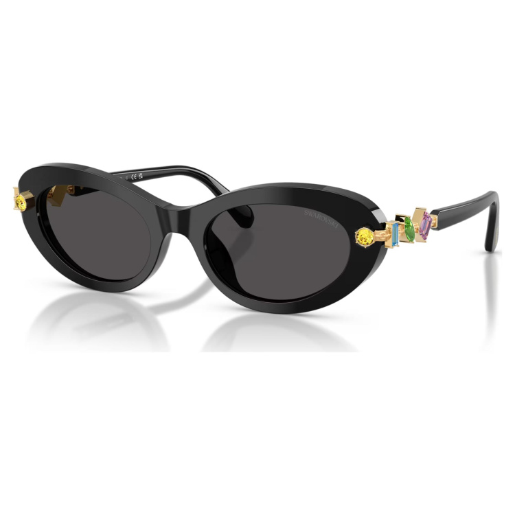 Swarovski Sunglasses Oval shape, Black